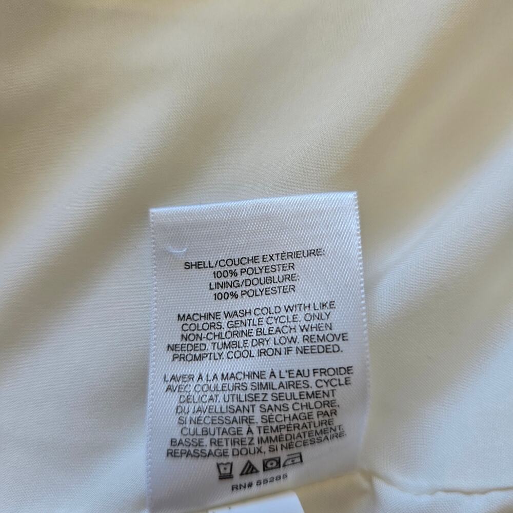 Express Womens Double Breasted White Blazer Size S Classic Elegant Minimalist - Picture 8 of 11